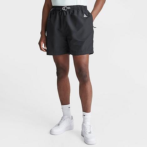 Nike Men's Acg Trail Shorts In Black/dark Smoke Grey/summit White