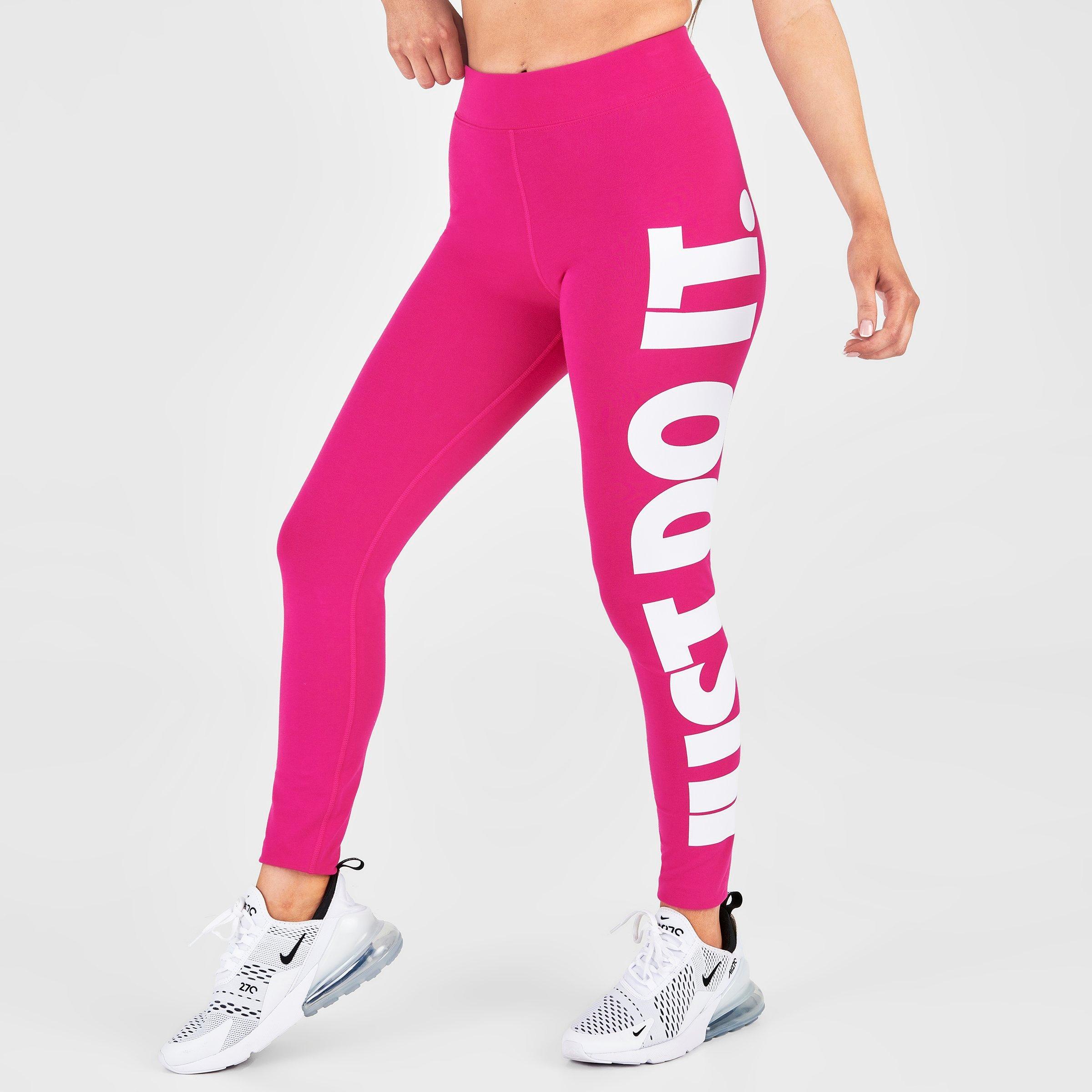Nike Women's Sportswear Essential Jdi High-waisted Leggings In Pink