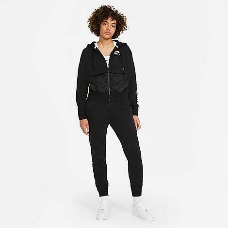 Nike Women's Air Fleece Jogger Pants In Black