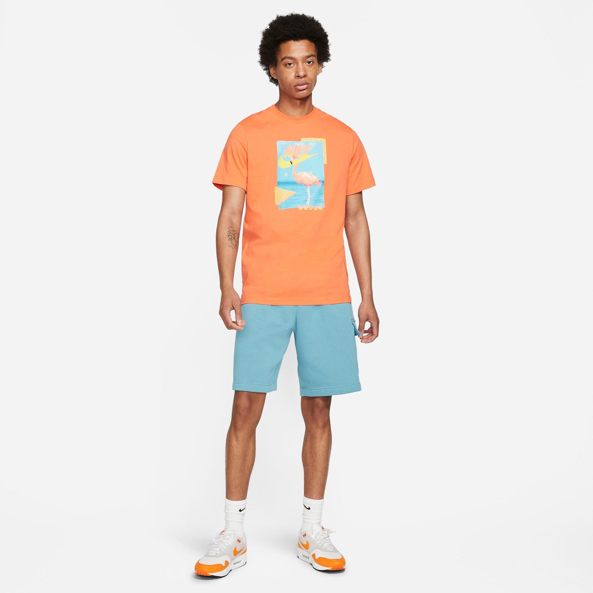 Nike Sportswear Club Men's Cargo Shorts In Cerulean/cerulean/white