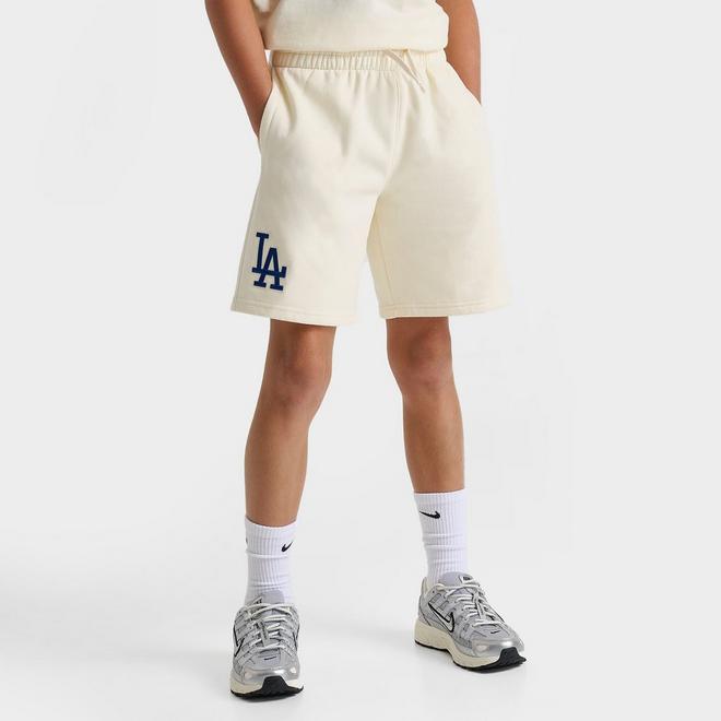 Big Kids' Pro Standard Los Angeles Dodgers MLB Classic Icon Fleece Shorts