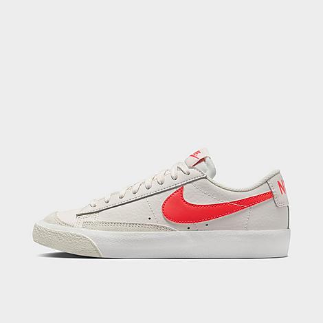 Nike Big Kids' Blazer Low '77 Casual Shoes In Phantom/summit White/bright Crimson