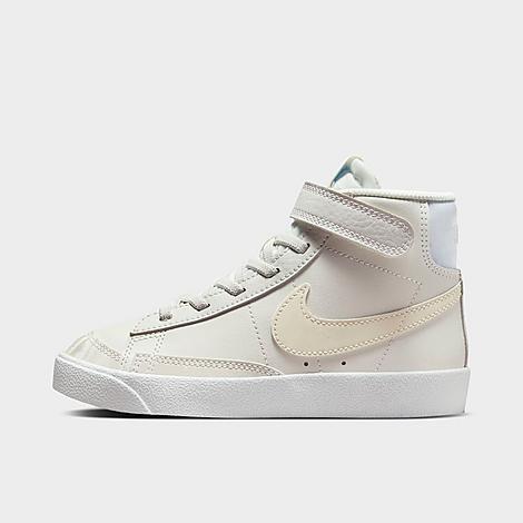 NIKE NIKE LITTLE KIDS' BLAZER MID '77 STRETCH LACE CASUAL SHOES