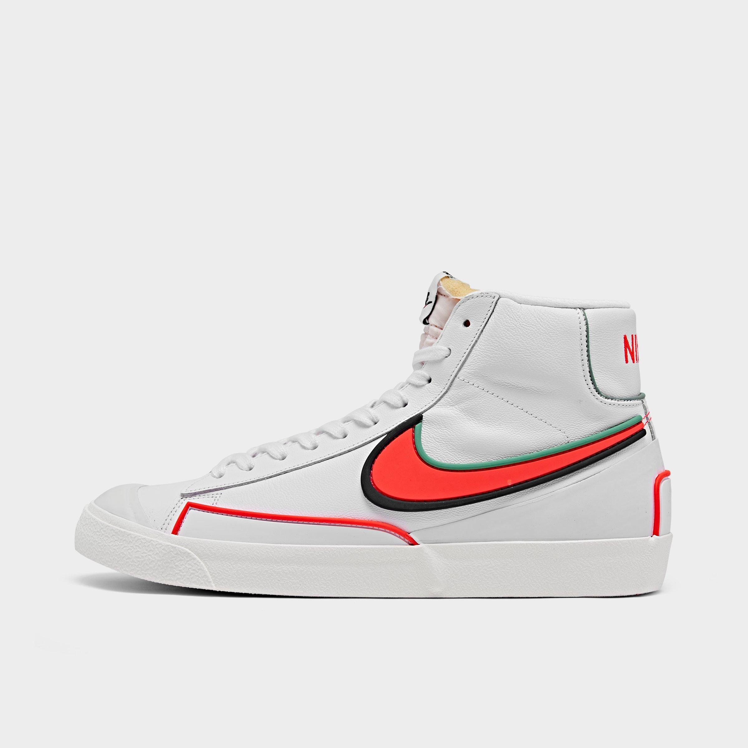 nike red high top sneakers