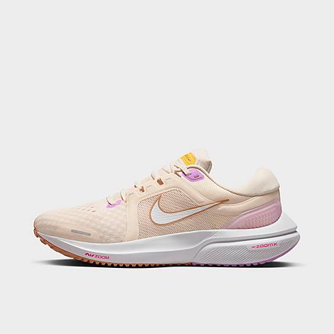 Nike Air Zoom Vomero 16 Womens Gym Fitness Running Shoes In Pink