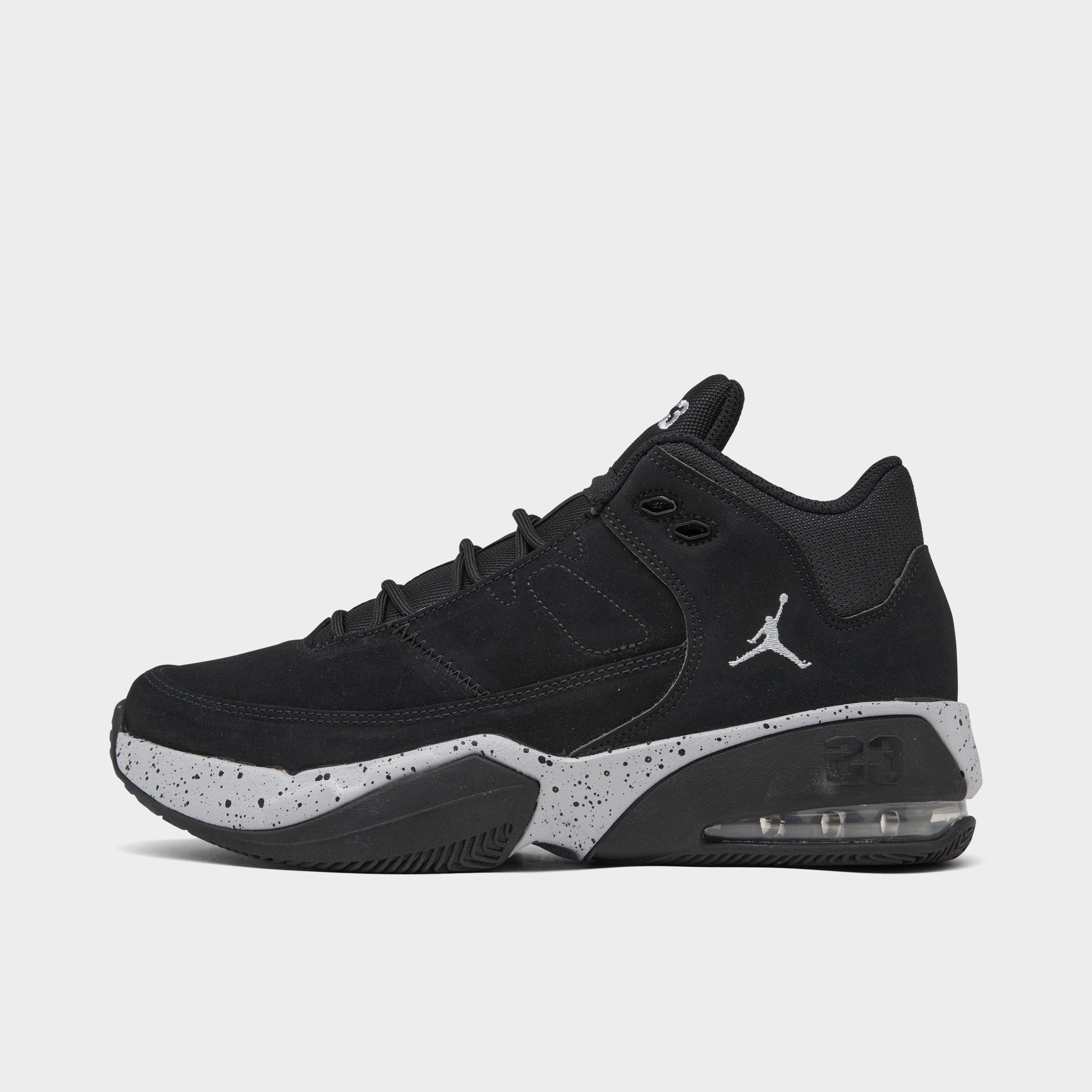 Nike Jordan Boys' Big Kids' Max Aura 3 Basketball Shoes In Black/wolf ...