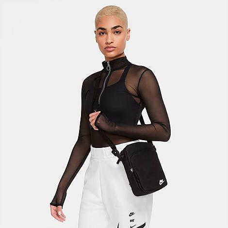 Nike Heritage Crossbody Bag Nylon/polyester In Black