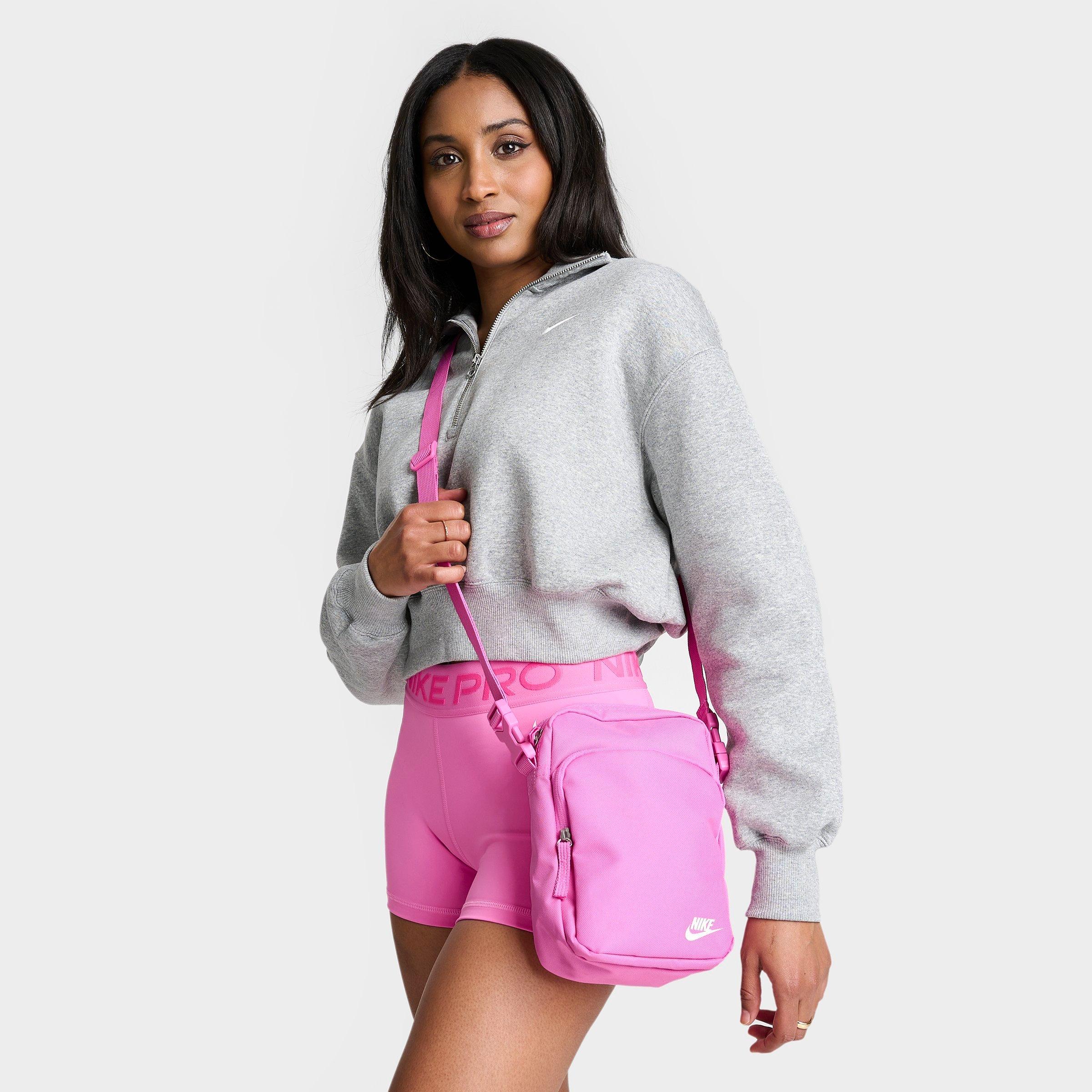 Nike Unisex Heritage Logo Graphic Crossbody Bag 4l In Multi
