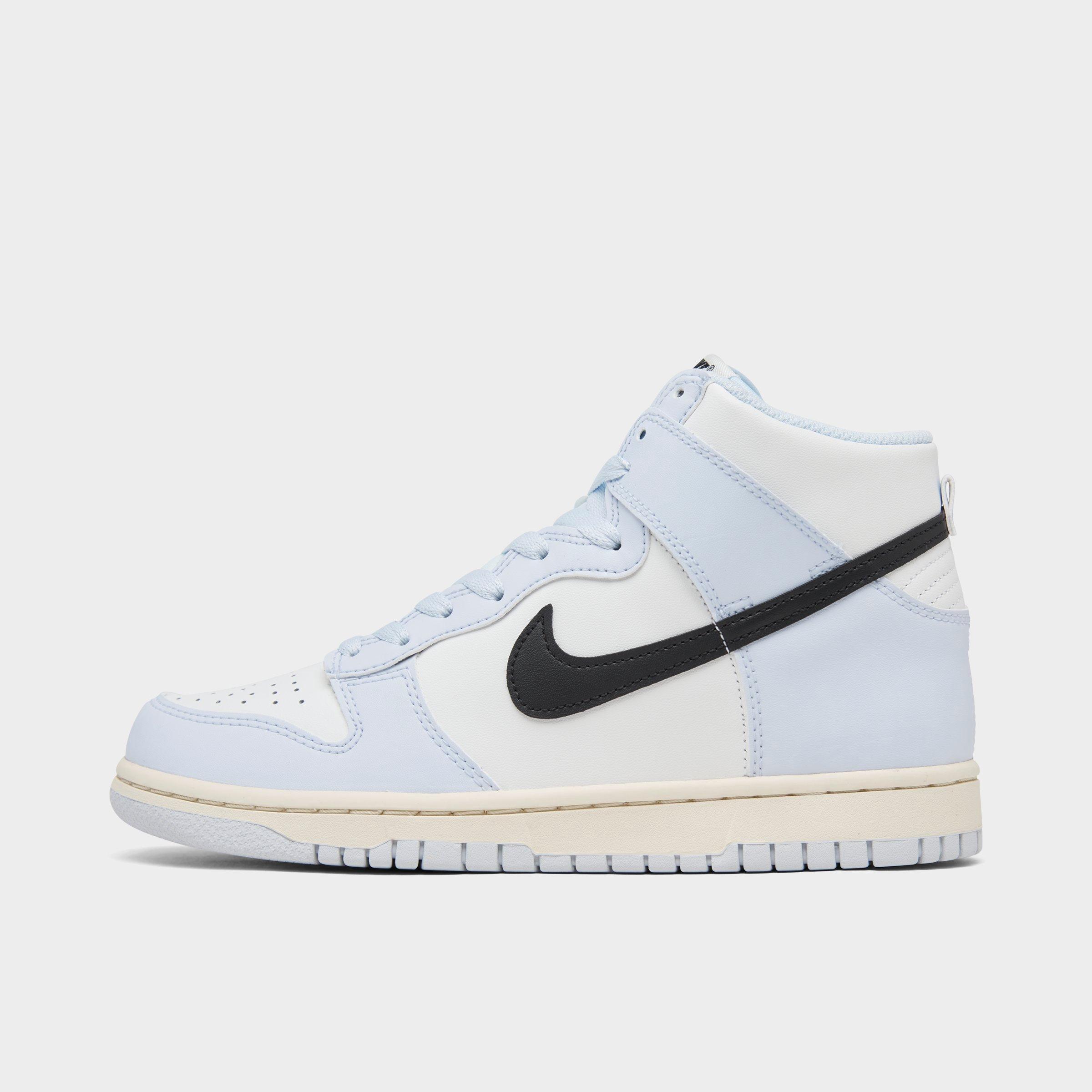 Nike Kids' Dunk Hi Basketball Shoe In Summit White/football Grey/black