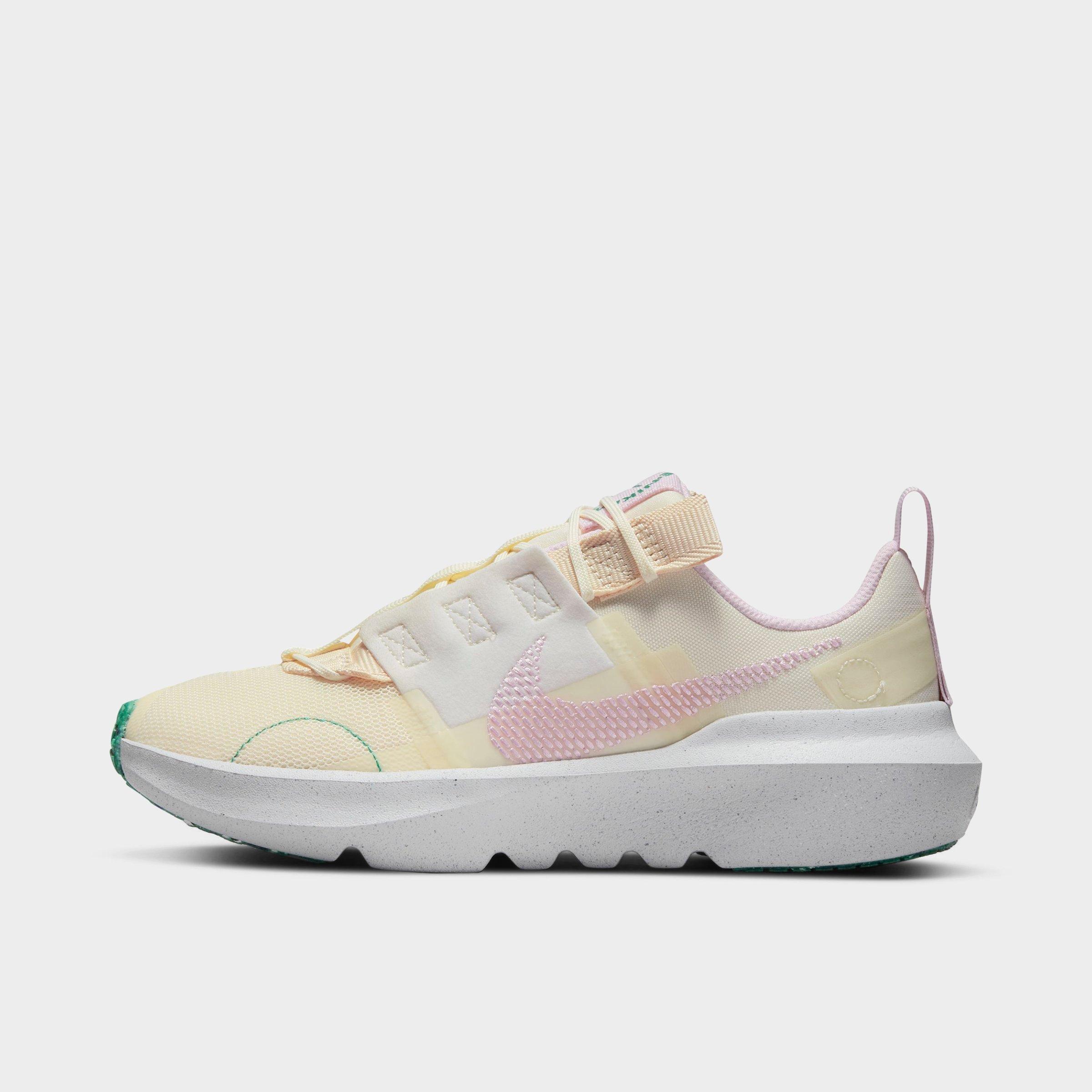 Nike Crater Impact Sneaker In Coconut Milk/pink Foam/summit White/malachite