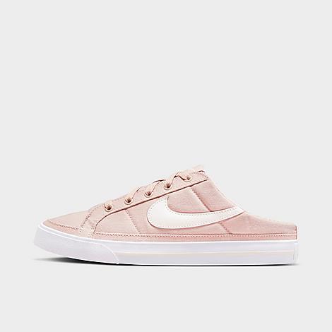 Nike Women's Court Legacy Mule Casual Shoes In Pink Oxford/light Soft Pink/white | ModeSens