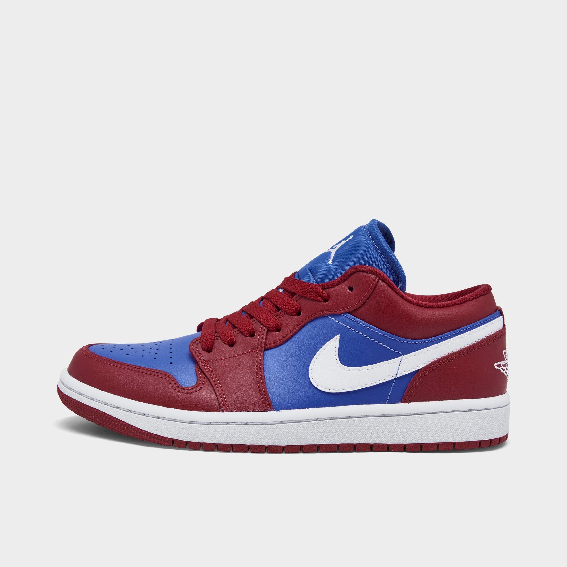 Nike Jordan Women's Air Retro 1 Low Casual Shoes In Pomegranate/medium ...