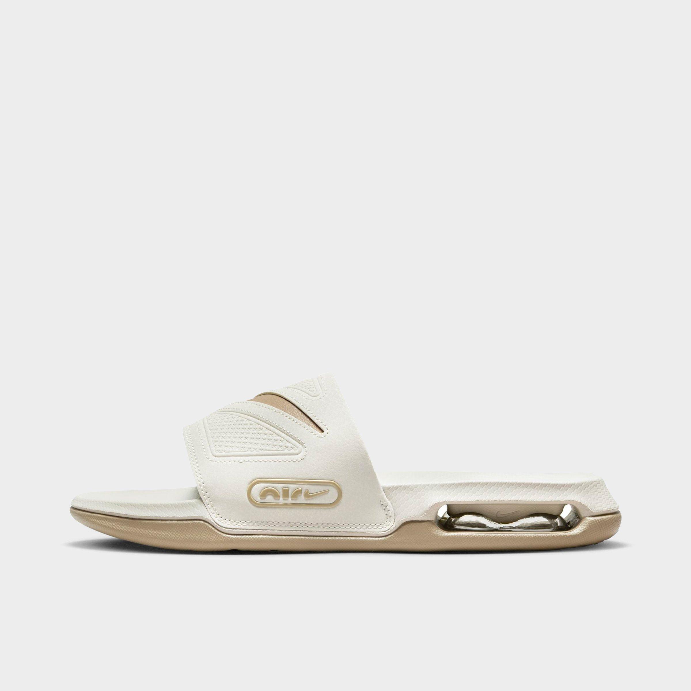 Nike Men's Air Max Cirro Slide Sandals In Light Bone/limestone