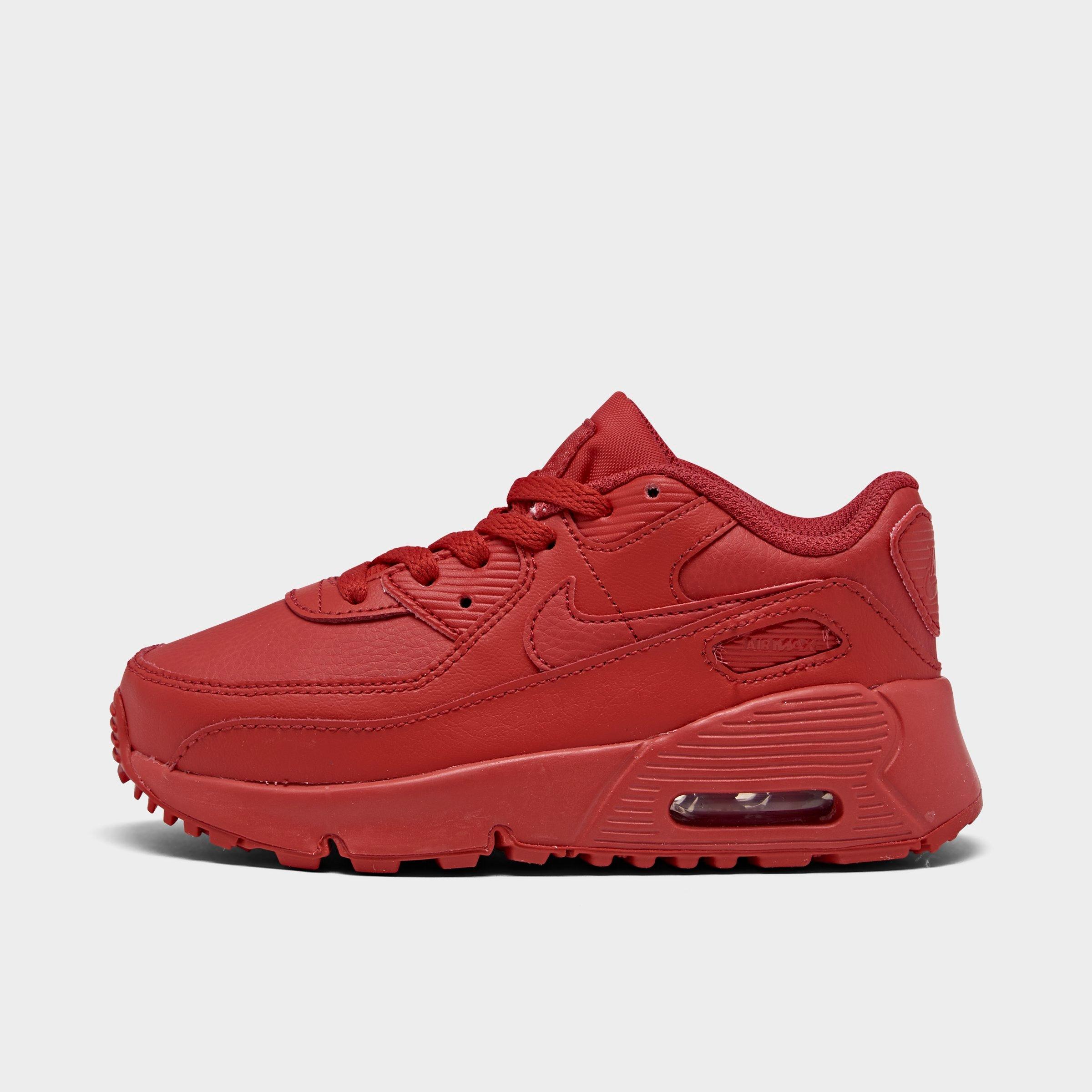 boys red sneakers