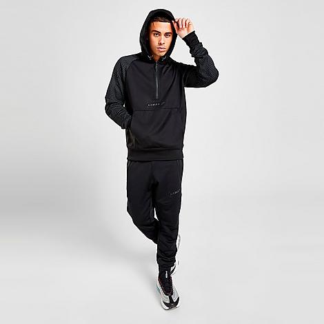 Nike Men's Sportswear Air Max Fleece Jogger Pants In Black