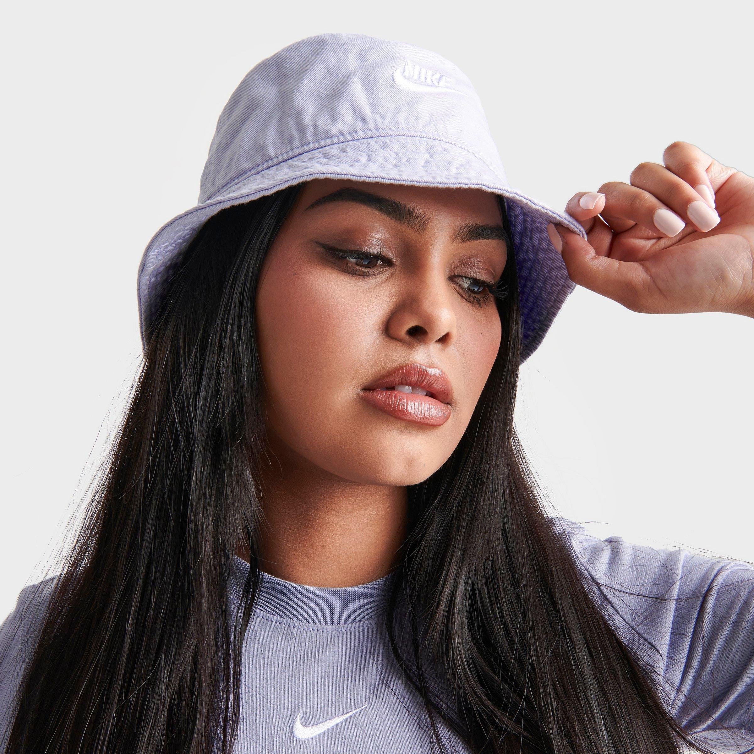Nike Sportswear Futura Washed Bucket Hat In Oxygen Purple/white | ModeSens