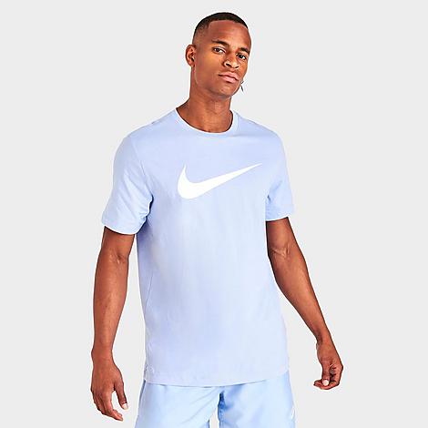 Nike Sportswear Icon Swoosh T-shirt In Light Marine/white