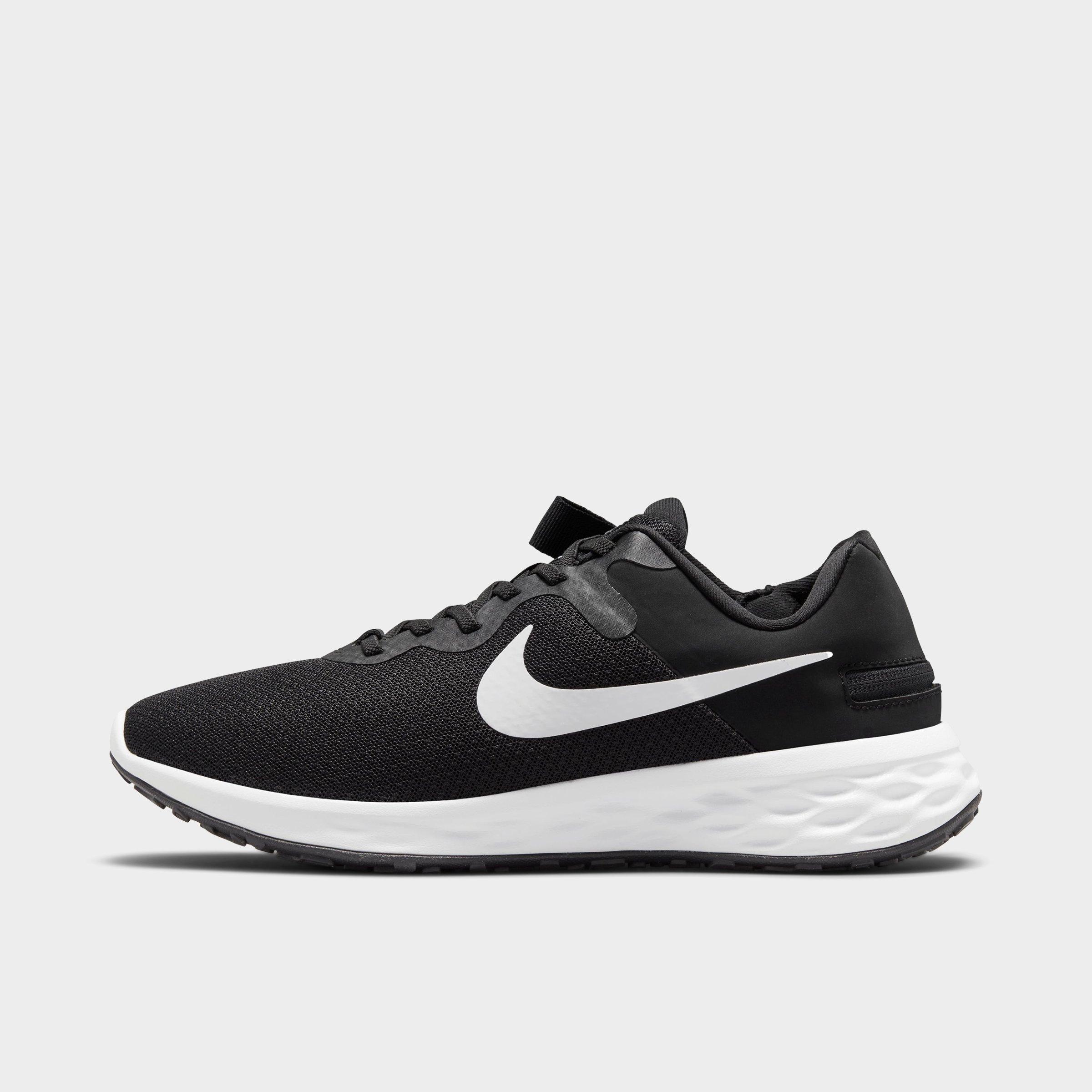 Shop Nike Men's Revolution 6 Flyease Next Nature Running Shoes In Black/iron Grey/white