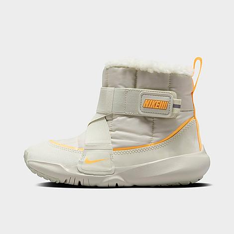 Nike Little Kids' Flex Advance Winter Boots In Pale Ivory/sea Glass/melon Tint