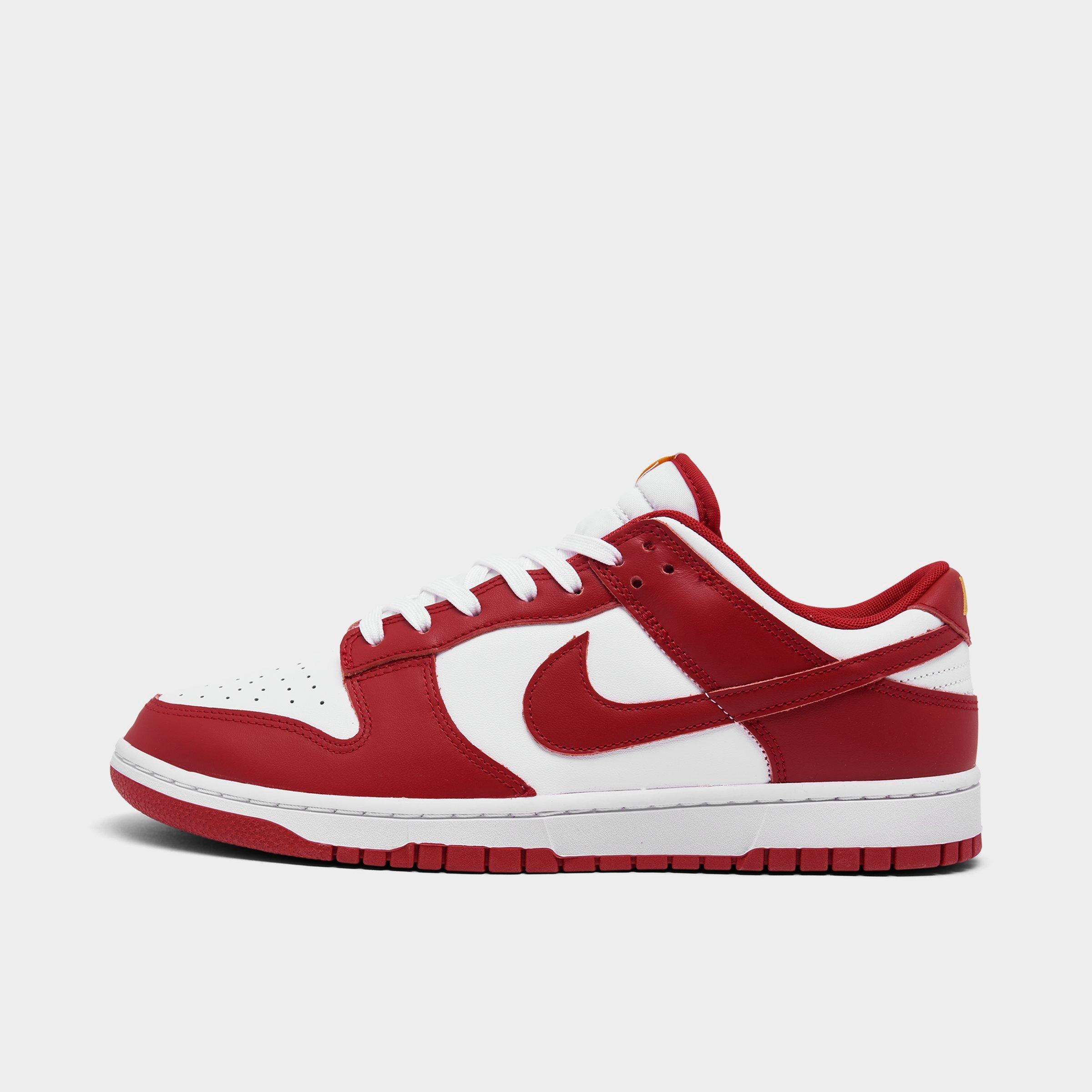 Nike Dunk Low Retro Casual Shoes (men's Sizing) In Red