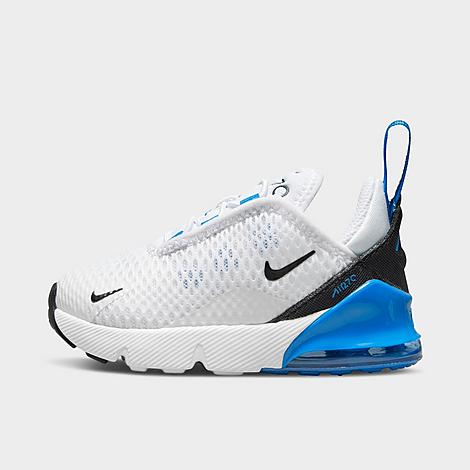 Nike Babies'  Kids' Toddler Air Max 270 Casual Shoes In White/photo Blue/black