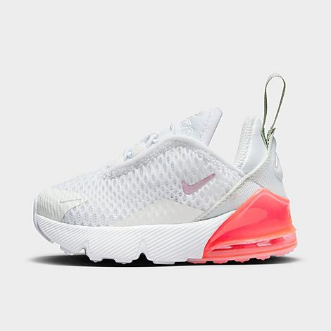 Nike Babies'  Kids' Toddler Air Max 270 Casual Shoes In White/pink Foam/summit White/honeydew