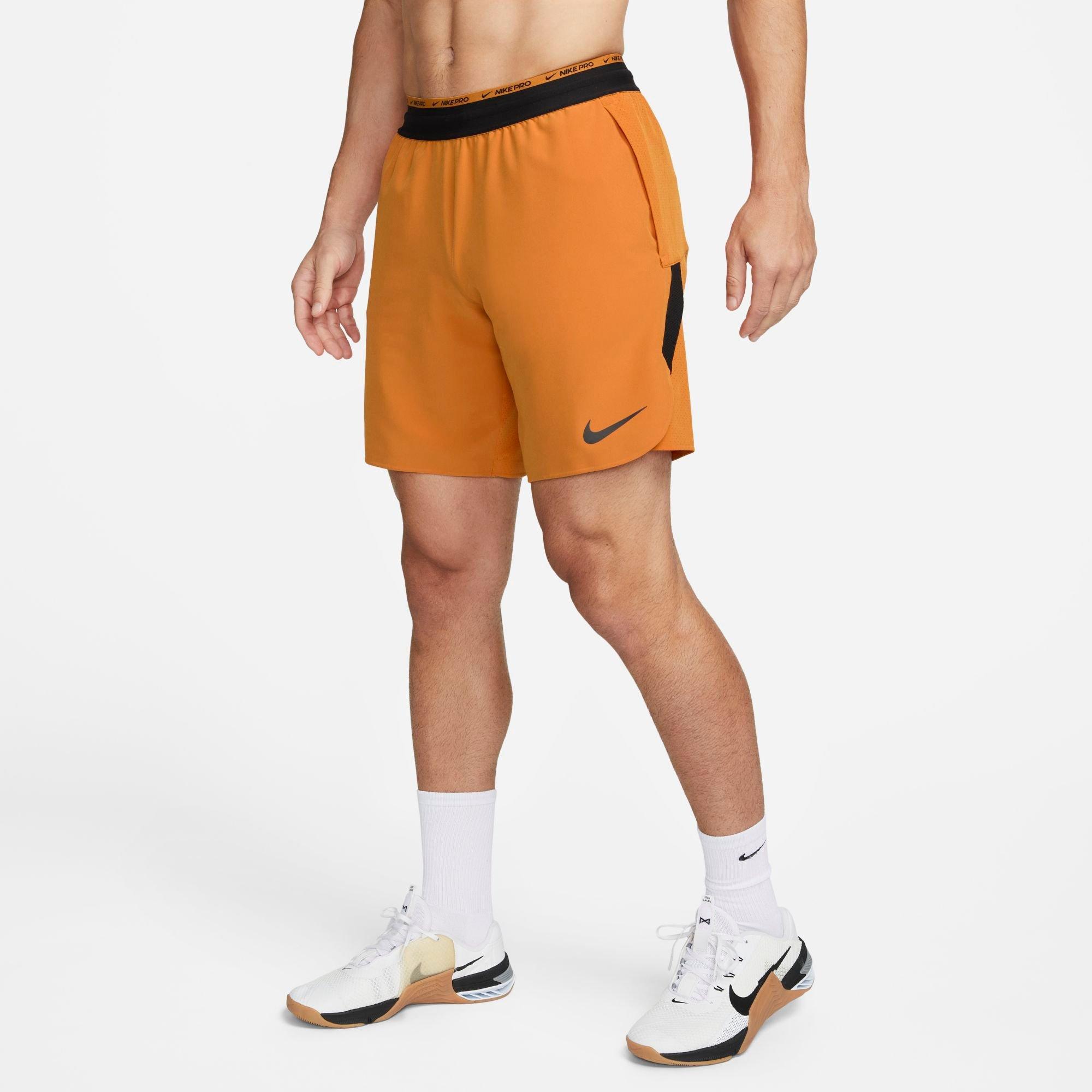 Nike Men's Pro Dri-fit Flex Rep Training Shorts In Monarch/black