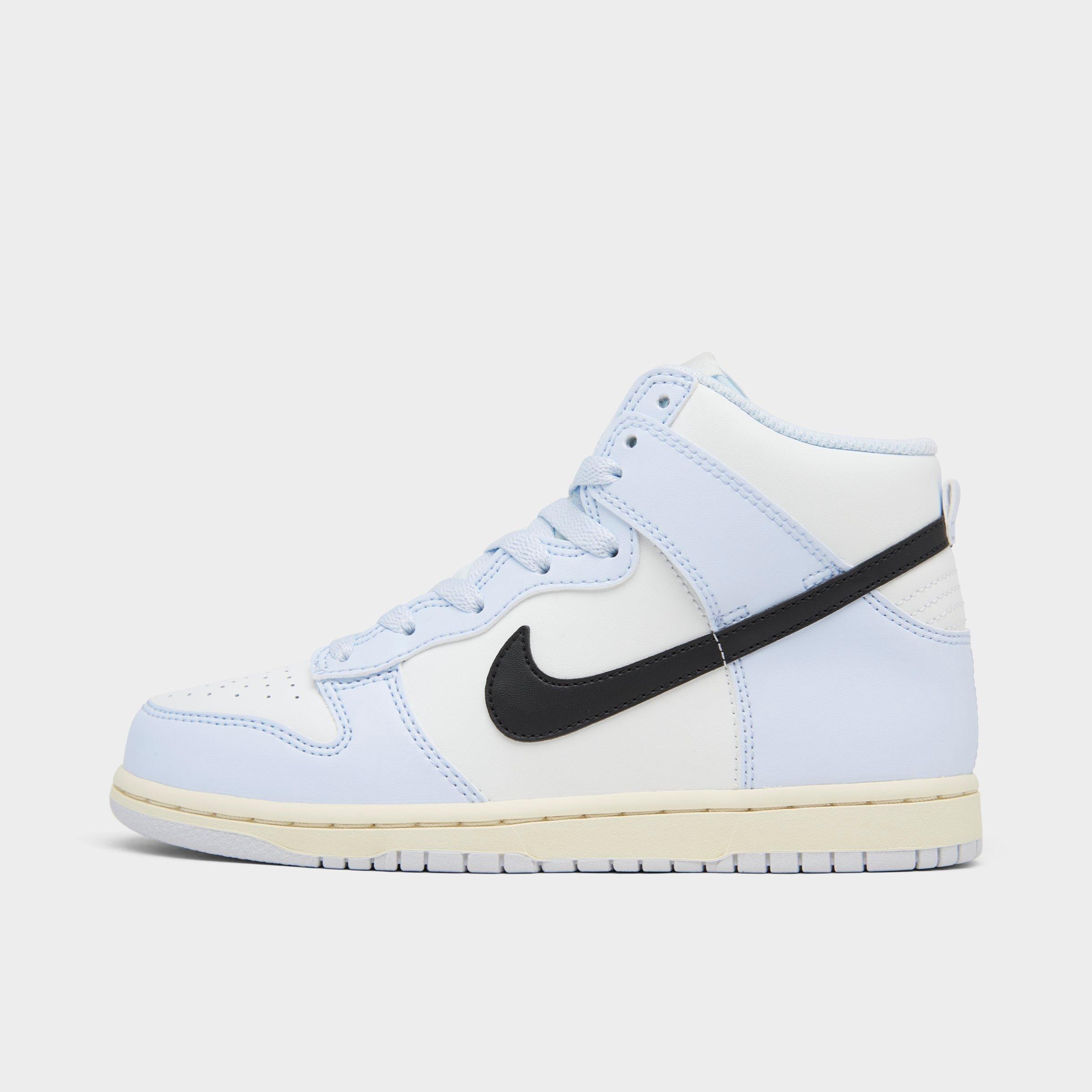 Nike Dunk High "aluminum" Sneakers In Summit White/football Grey/black
