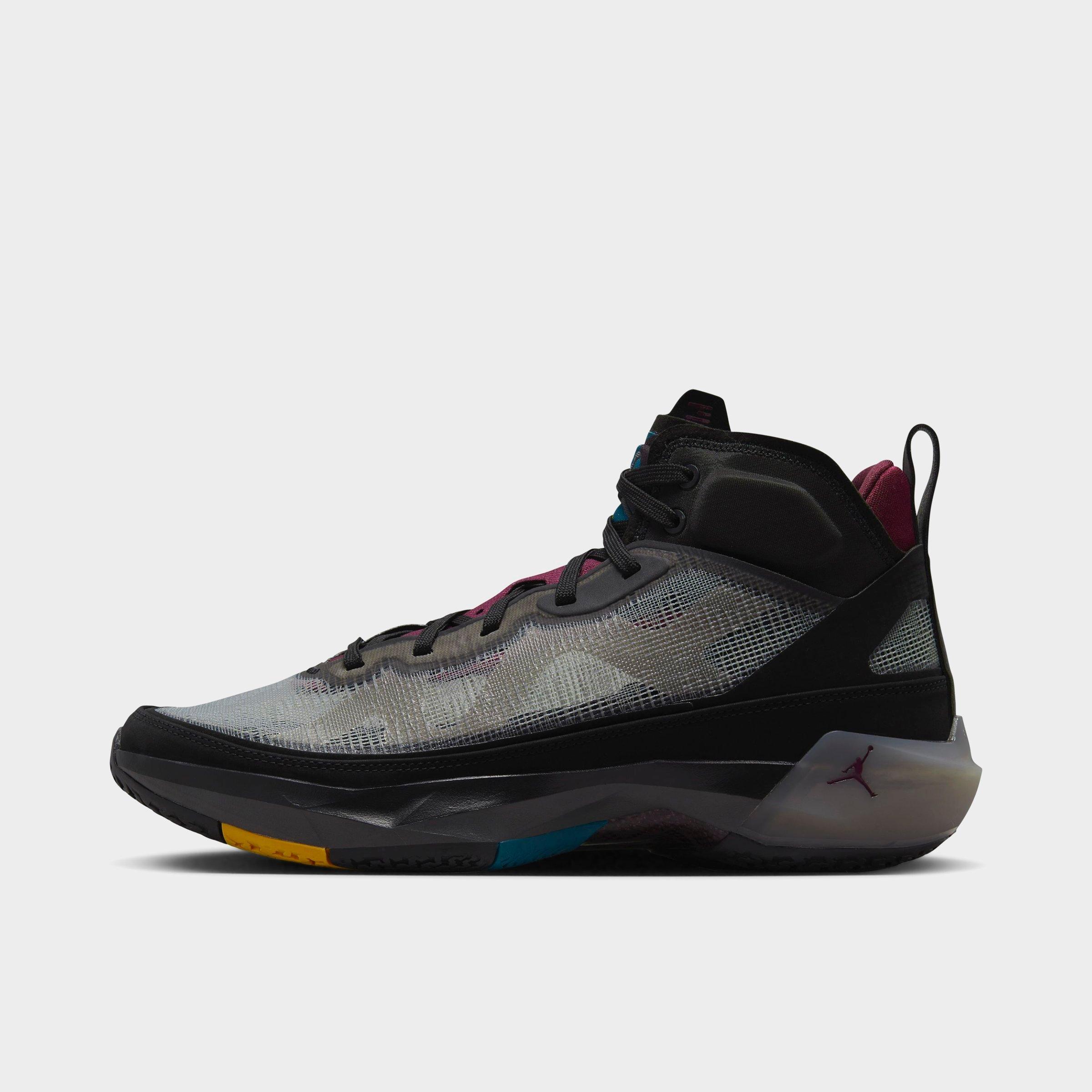 Nike Air Jordan Xxxvii Basketball Shoes In Black/bordeaux/midnight