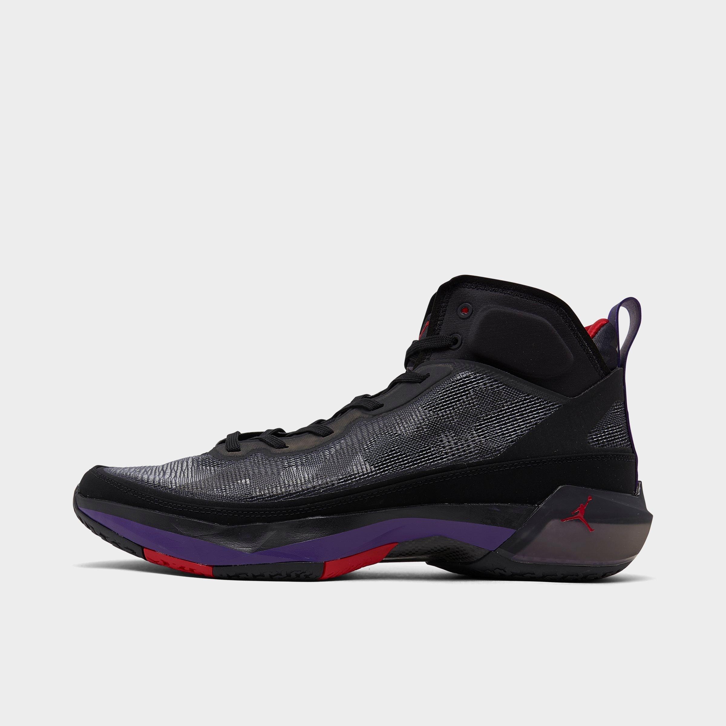 Nike Air Jordan Xxxvii Basketball Shoes In Black/bordeaux/midnight