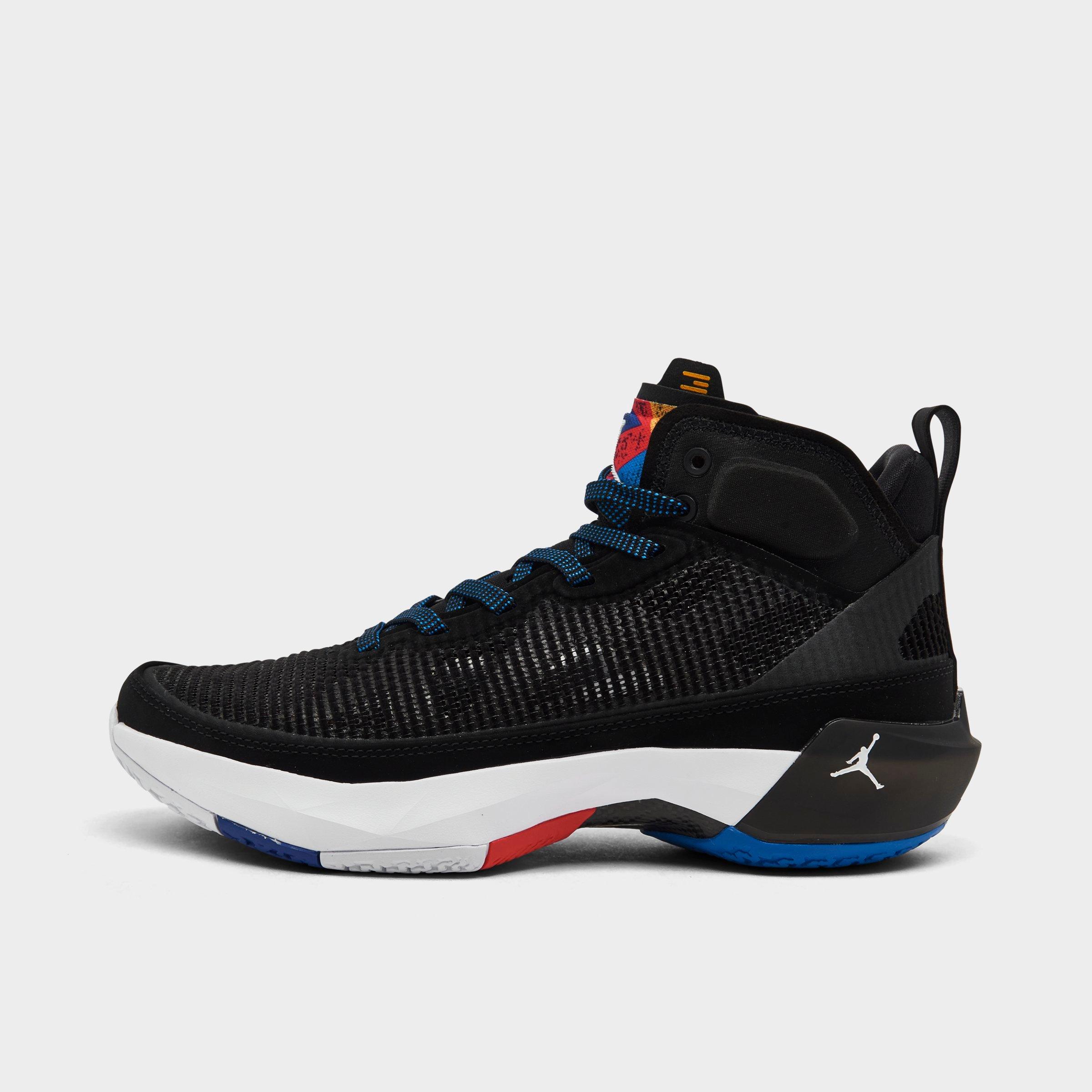 Nike Big Kids' Air Jordan 37 Basketball Shoes In Black/white/university  Red/bright Concord | ModeSens
