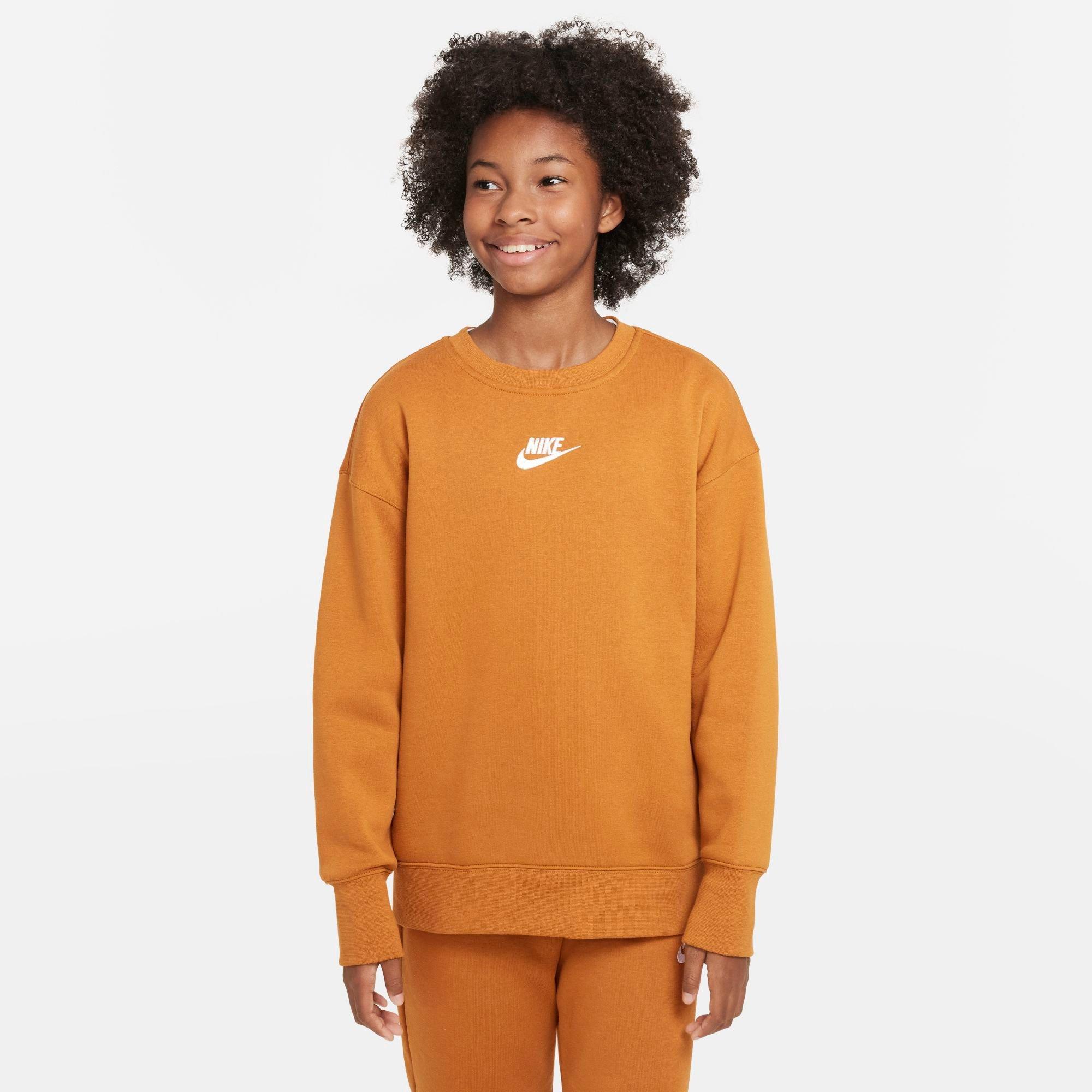 Nike Sportswear Club Fleece Big Kids girls Crew Sweatshirt In