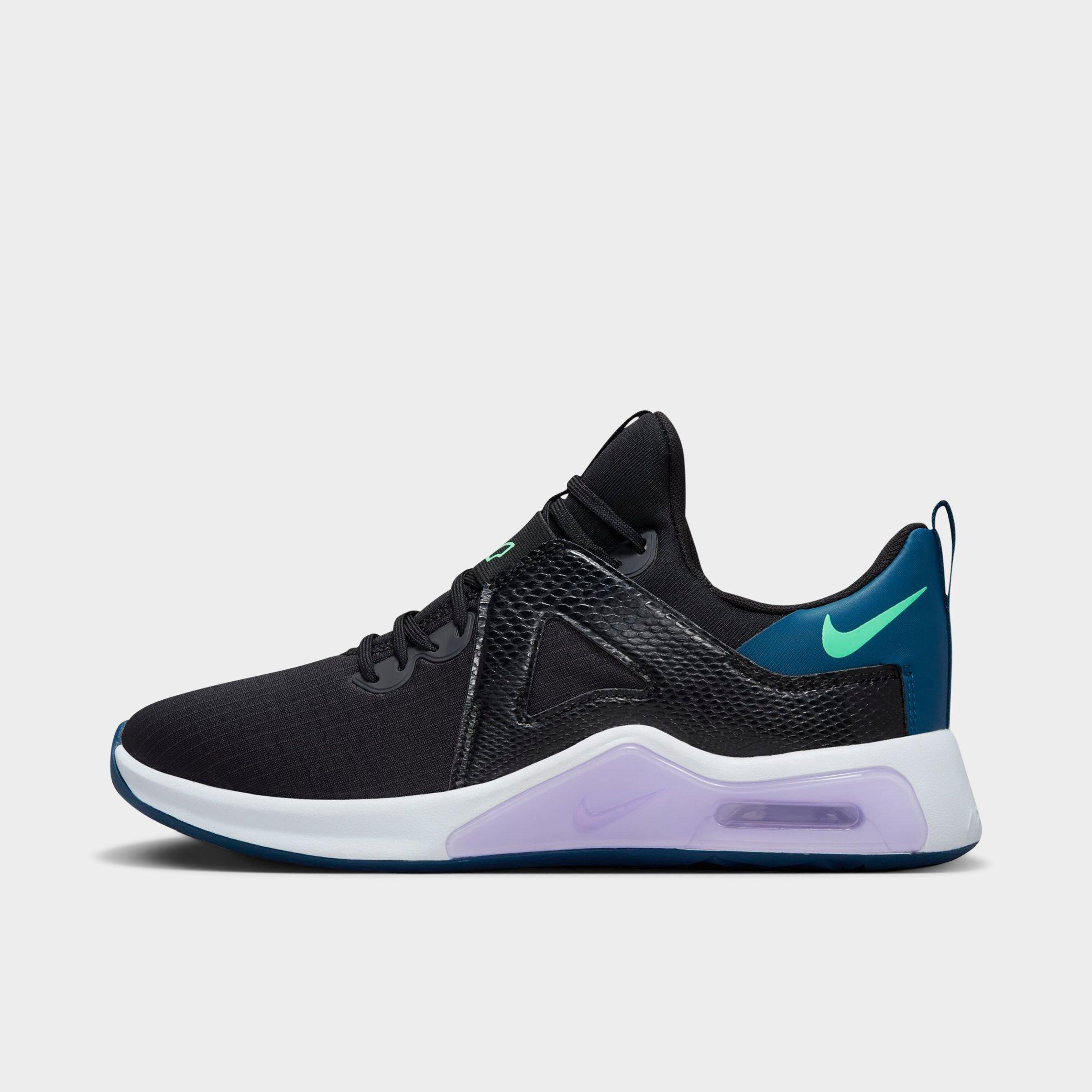 Nike Women's Air Max Bella Tr 5 Training Shoes In Black/valerian Blue/lilac/green Glow
