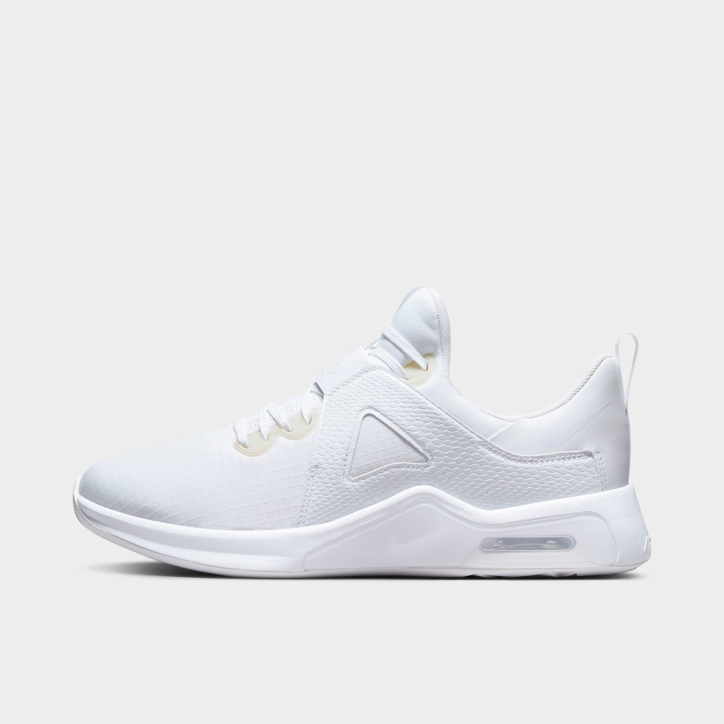 Shop Nike Women's Air Max Bella Tr 5 Training Shoes In White/white
