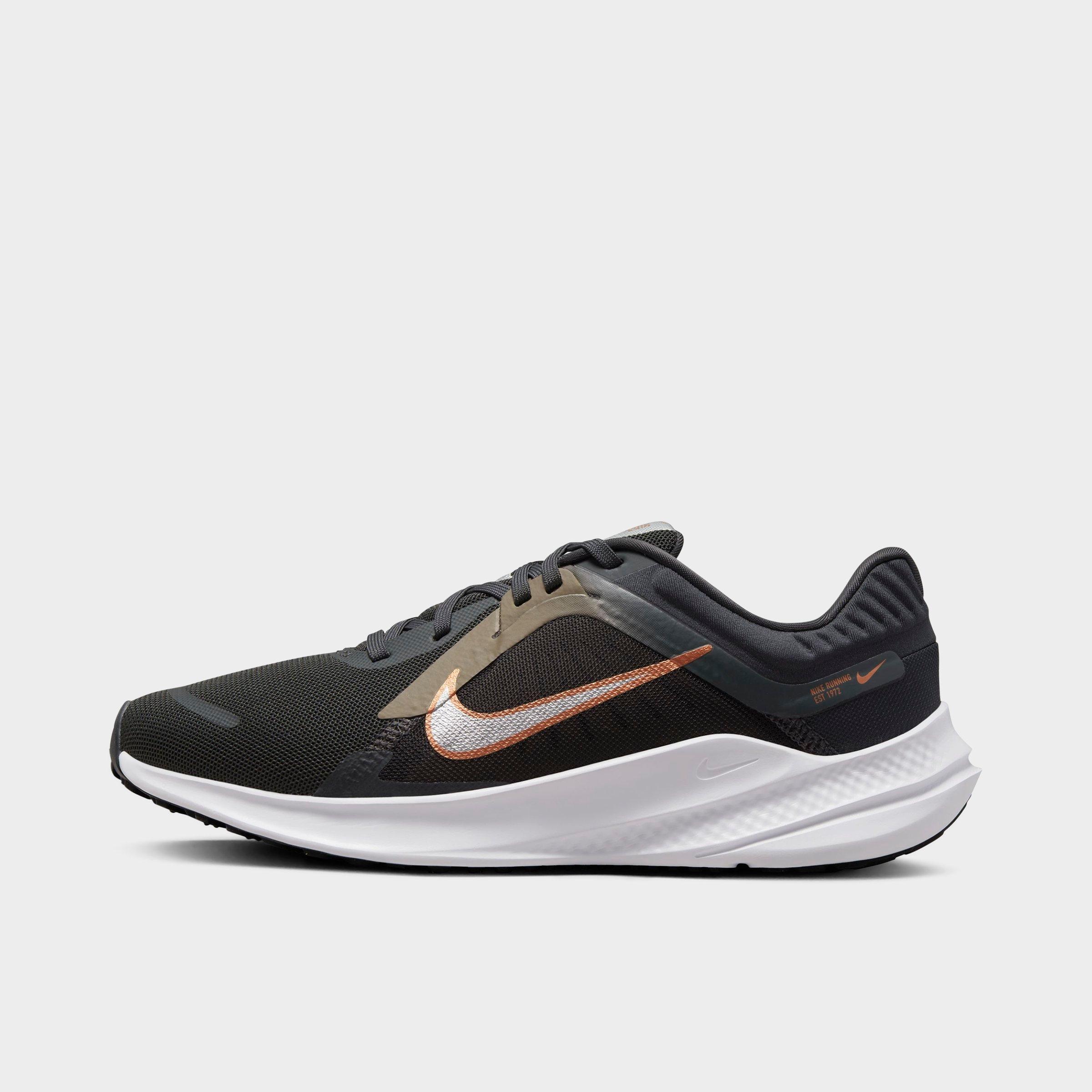 Nike Women's Quest 5 Road Running Shoes In Dark Smoke Grey/olive Grey/metallic Copper/metallic Silver