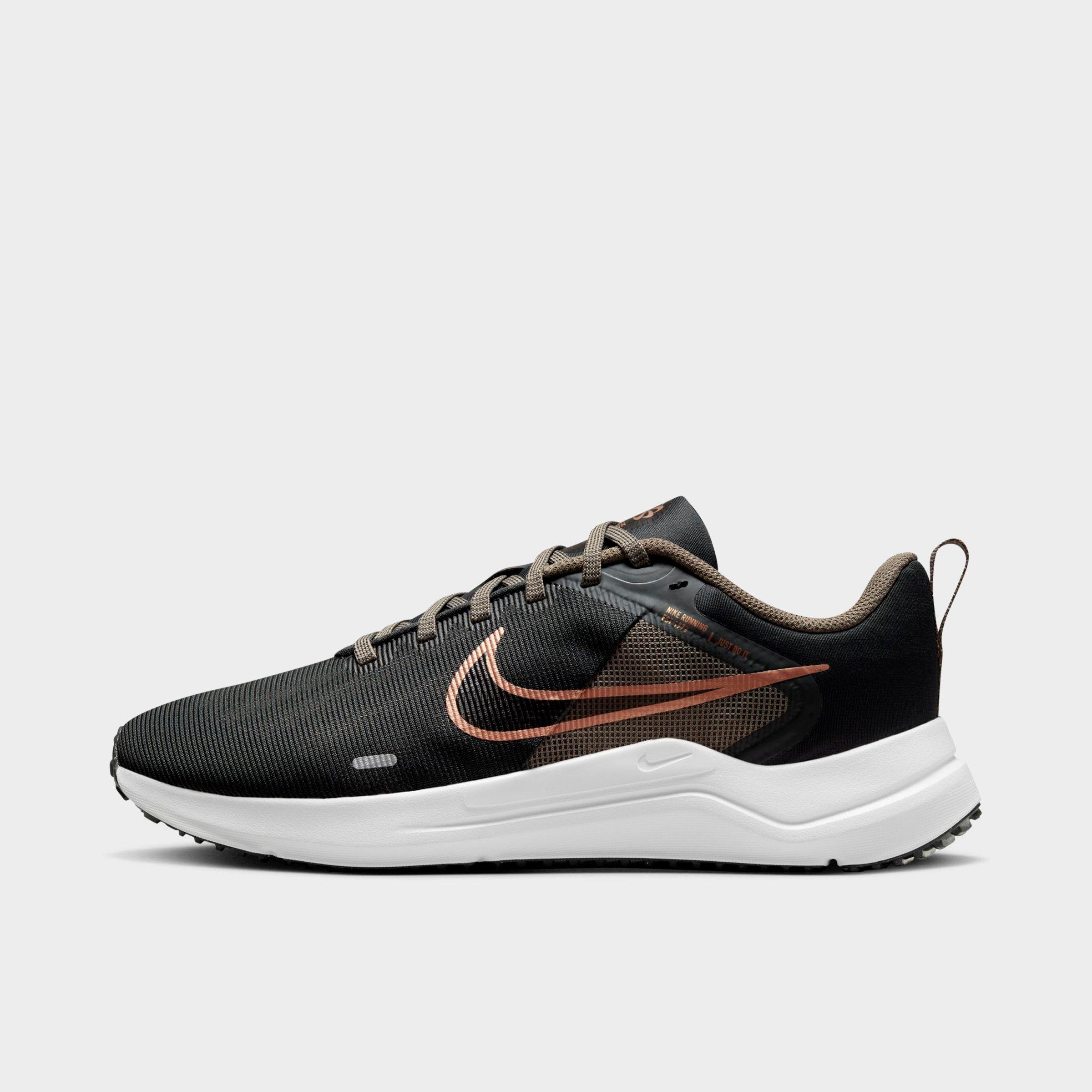 Nike Women's Downshifter 12 Training Shoes In Dark Smoke Grey/mtlc Silver/olive Grey/mtlc Copper/white