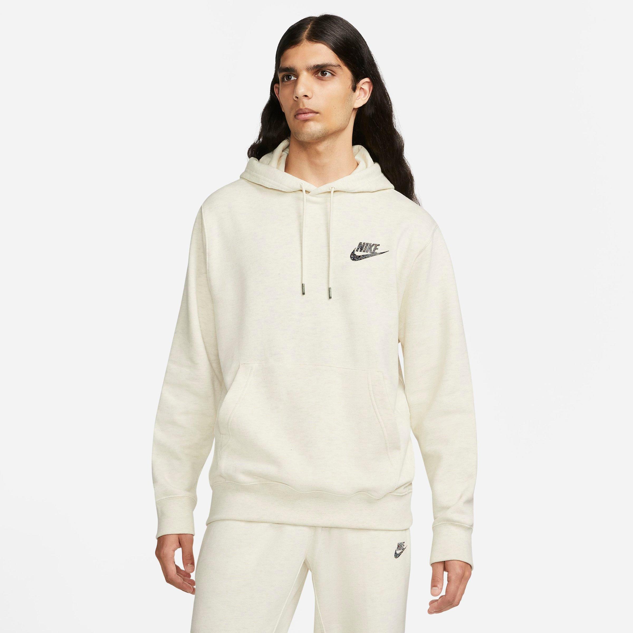 UPC 195243000198 product image for Nike Men's Sportswear Sport Essentials+ Pullover Hoodie in Off-White/Coconut Mil | upcitemdb.com