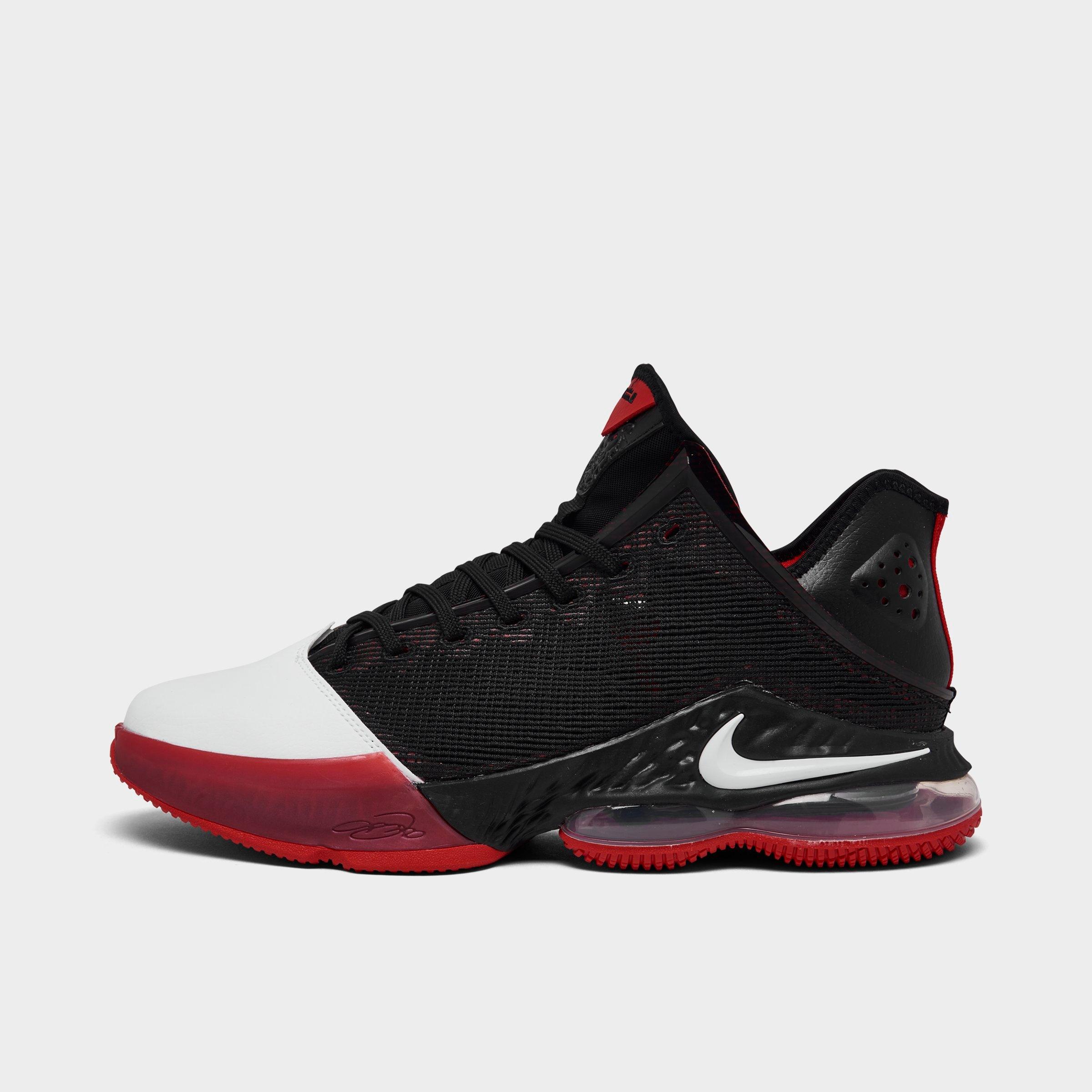 Nike Lebron 19 Low Basketball Shoes In Black/white/university Red