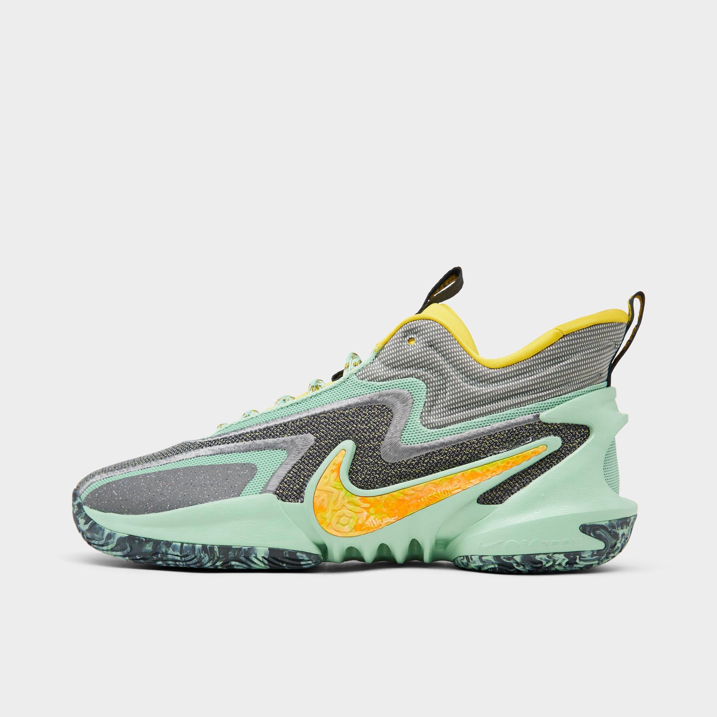 Nike Cosmic Unity 2 Basketball Shoes In Enamel Green/multi/iron Grey