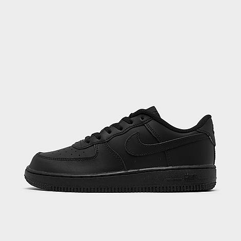 Shop Nike Little Kids' Air Force 1 '07 Le Casual Shoes In Black/black