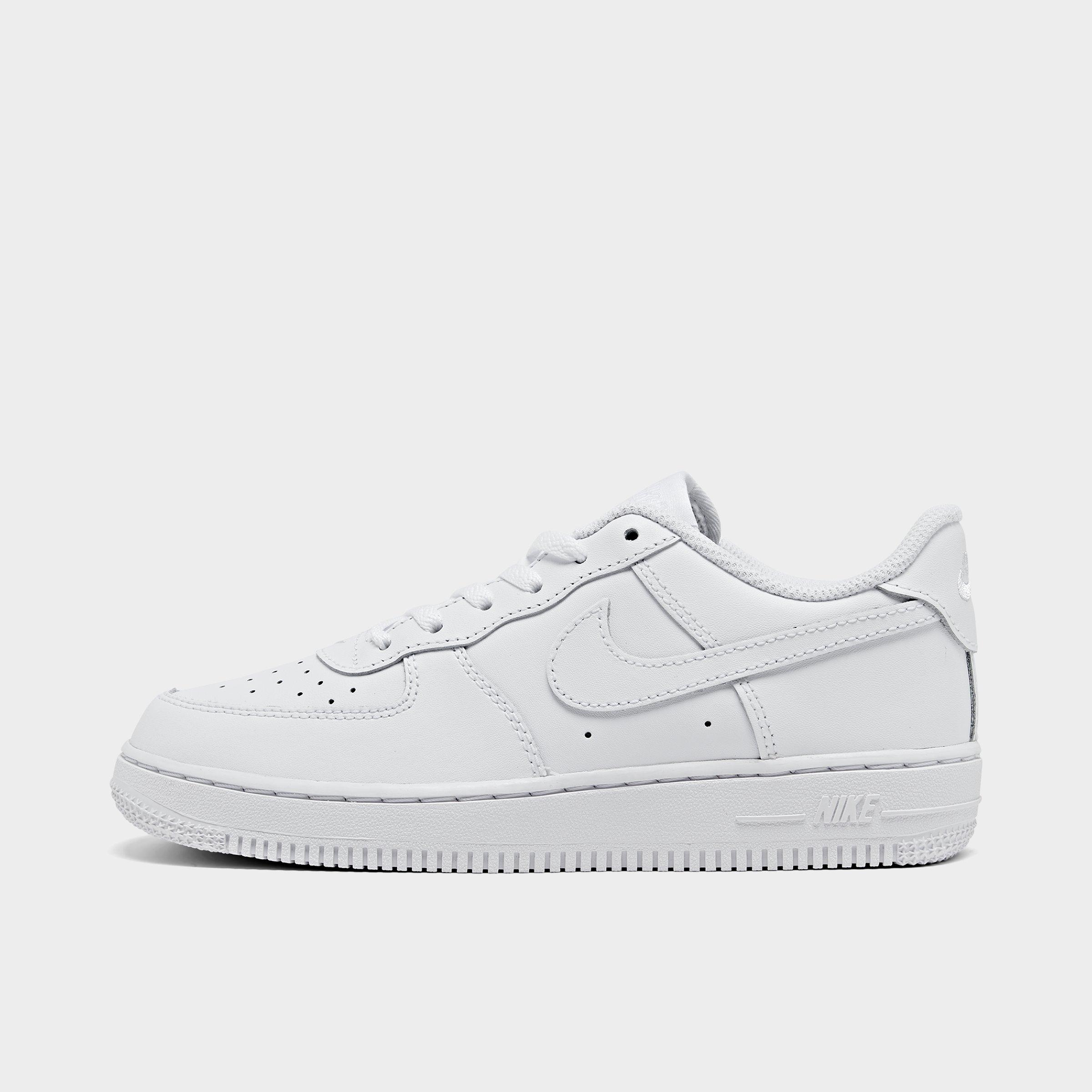 Nike Little Kids' Air Force 1 '07 Le Casual Shoes In White/white