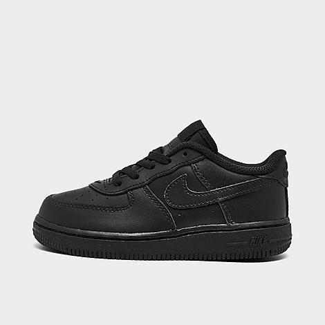 Shop Nike Kids' Toddler Air Force 1 Le Casual Shoes In Black/black