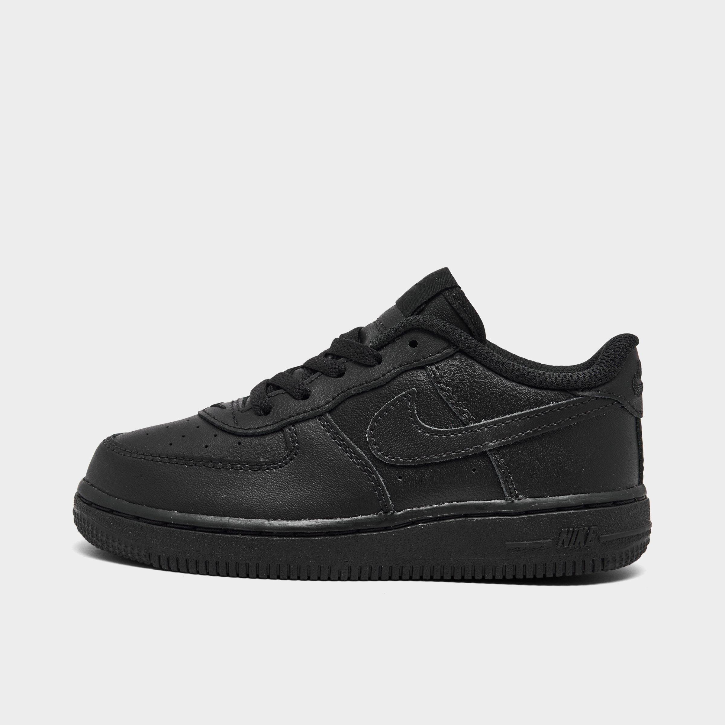 Nike Force 1 Sneakers In Black/black