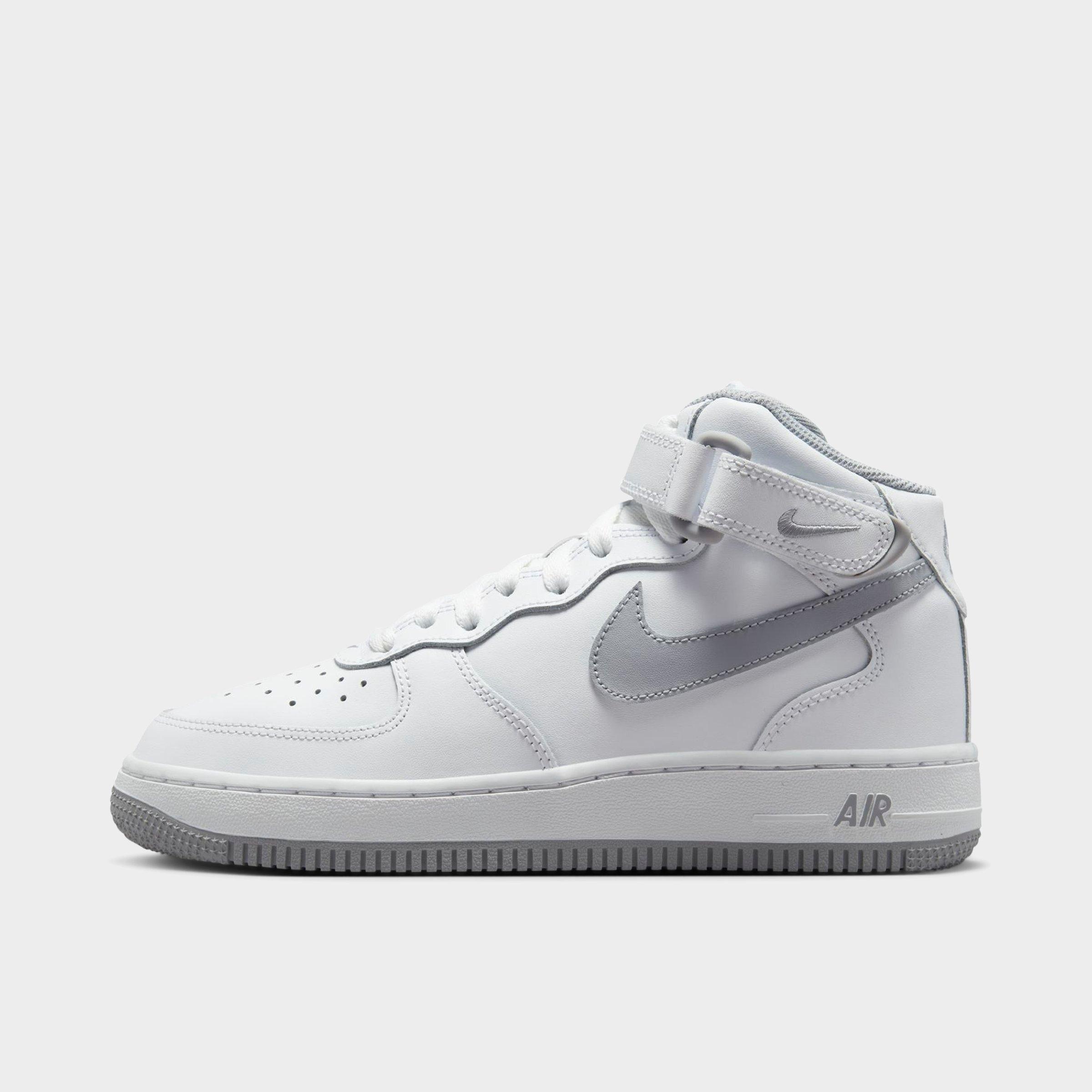 NIKE NIKE BIG KIDS' AIR FORCE 1 MID '07 LE CASUAL SHOES