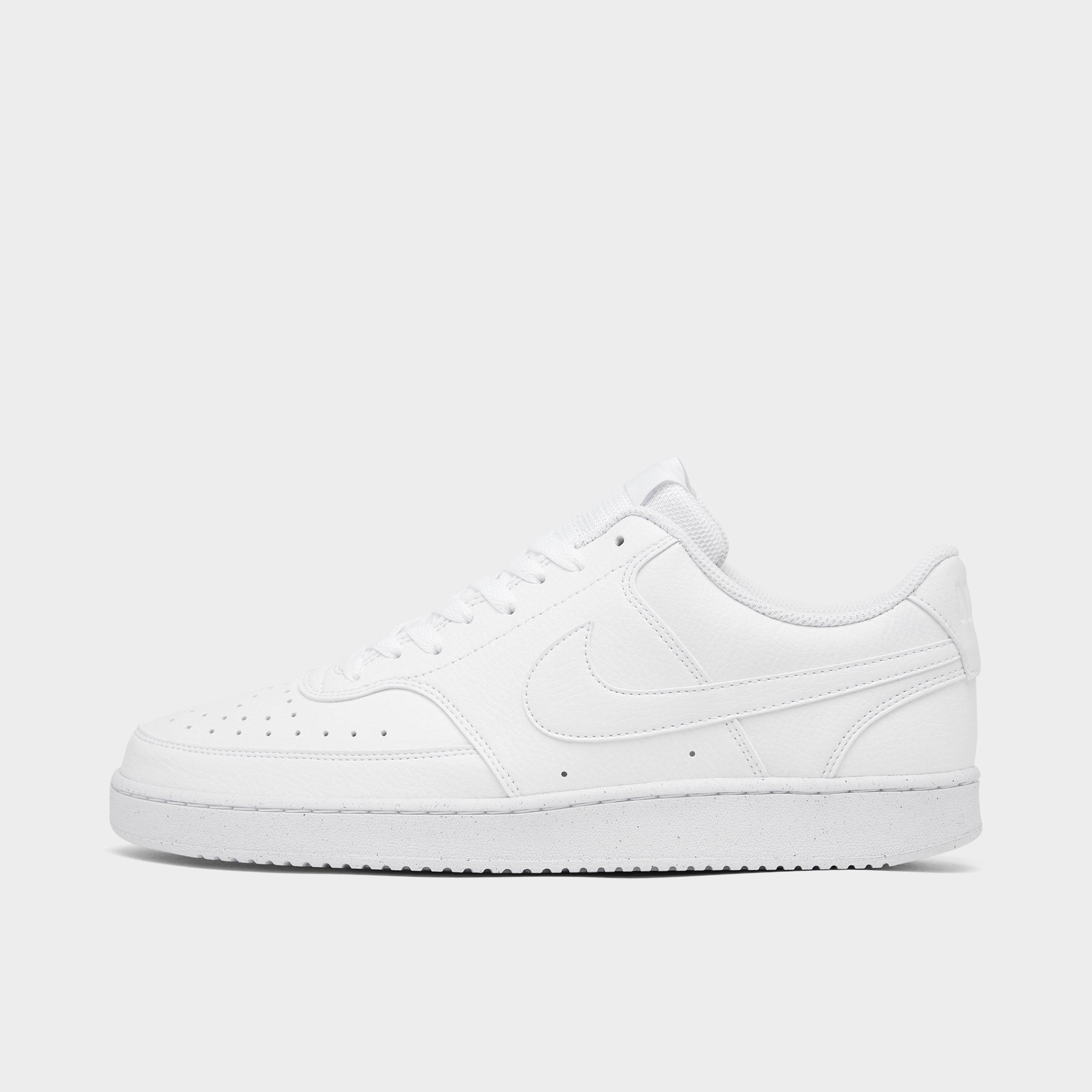 Nike Court Vision Low Next Sneakers In White - White In White/white/white