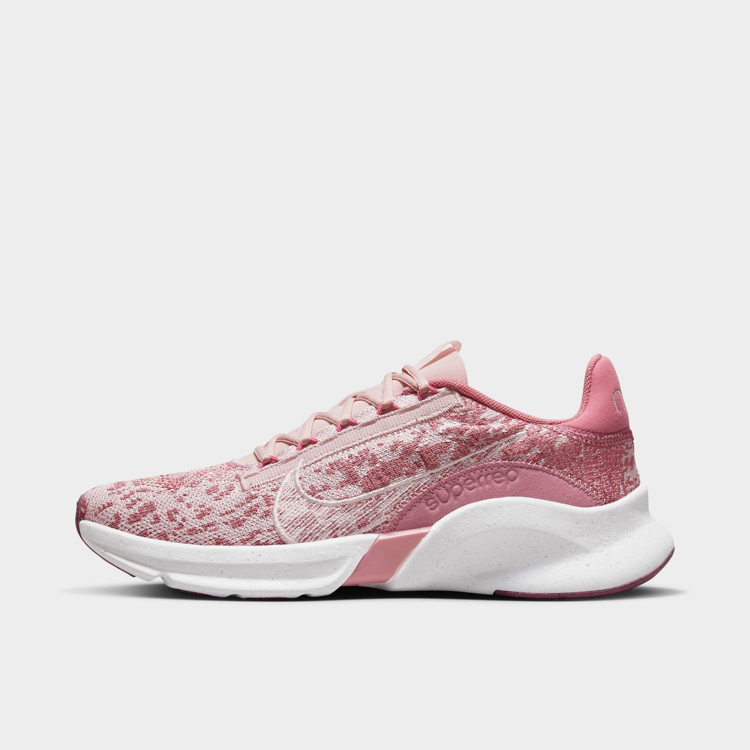Shop Nike Women's Superrep Go 3 Next Nature Flyknit Training Shoes In Desert Berry/sail/barely Rose/elemental Pink/pinksicle