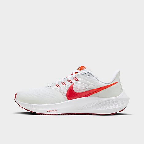 Nike Women's Pegasus 39 Running Shoes In White/photon Dust/bright Crimson/university Red