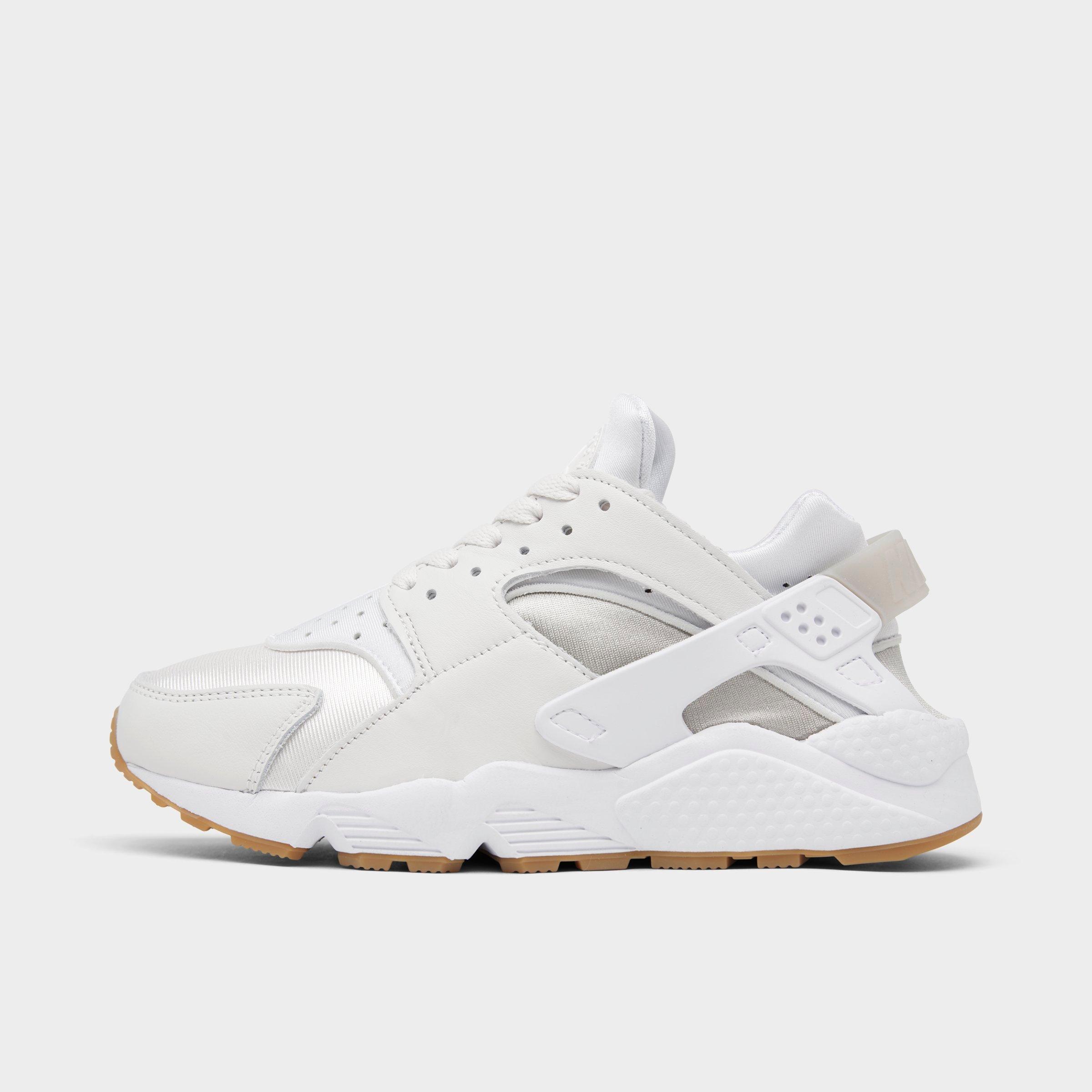 Nike Women's Air Huarache Casual Shoes In Phantom/white/fossil/gum Light Brown