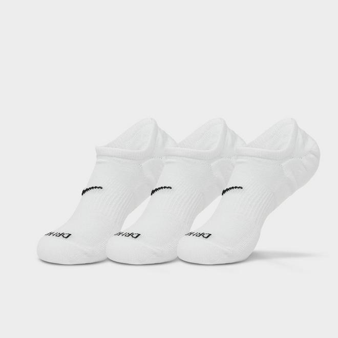 Women's Nike Everyday Plus Cushioned Training Footie Socks (3-Pack)