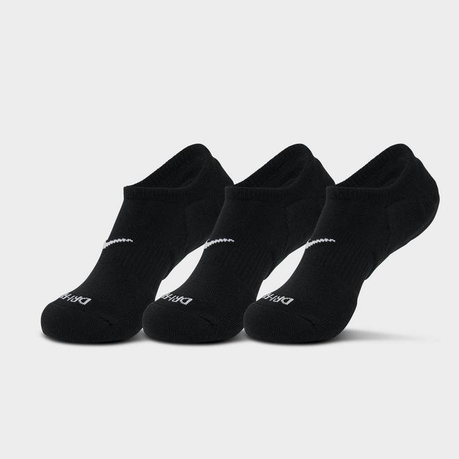 Women's Nike Everyday Plus Cushioned Training Footie Socks (3-Pack)